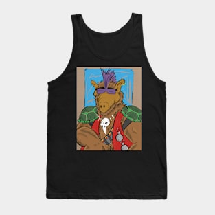 Alf x TMNT crossover parody Tank Top